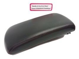 2009-2012 Nissan Rogue Center Storage Console Armrest Top Lid Leather  - £67.05 GBP