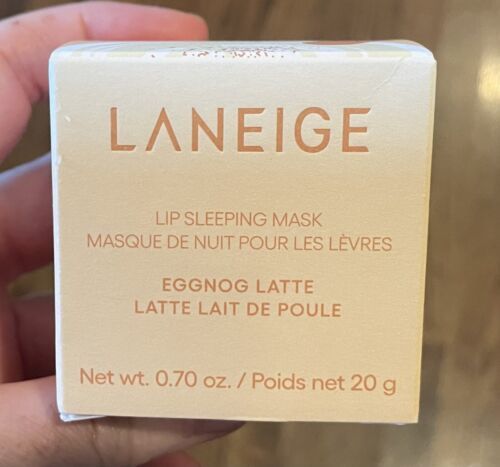 Laneige EGGNOG LATTE Lip Sleeping Mask 20g Ltd Ed ••NEW IN BOX••