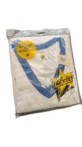 Chris&#39;s Pro Cut 3/4 Sleeve Vintage Blank Baseball T Shirt USA Blue White... - £19.39 GBP