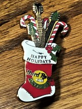 Hard Rock Cafe ORLANDO Christmas Stocking Pin - $4.00