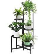 Plant Stand Indoor Outdoor 5 Tier Corner Tall Plant Shelf for Multiple P... - $69.78