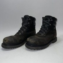 Wolverine W08505 Men&#39;s Iron Ridge WP Steel Toe Lace Up Work Boots Size 8.5M - £46.82 GBP