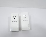 Pair Of Netgear Powerline 1200 Extra Outlet PLP1200S - $31.49