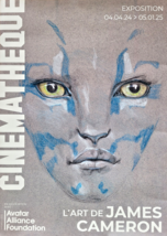 James Cameron - Original Exhibition Poster - Avatar - Cinematheque Paris - 2024 - $236.55