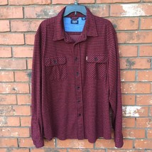 Chaps Lakeland Untucked Flannel Button Down Long Sleeve Shirt Men&#39;s Size... - $355.44 MXN