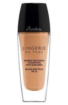 Guerlain Lingerie Invisible Skin Fusion Foundation SPF20 Beige Fonce 05 Boxed - $41.58