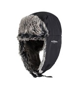 Levi's Men's Water Resistant Nylon Adjustable Trapper Hat Black-S/M - $23.99