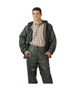 Tingley S66218 Storm-Champ 2 Pc Suit, Forest Green, Attached Hood, 2XL - $49.95