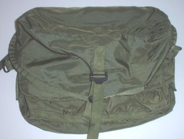 US Military M-3 nylon OD medic&#39;s bag (empty) and nylon GP carrying strap - £15.92 GBP