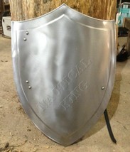 Medieval Caballero Calentador Escudo Sca Larp Waster 18g Batalla Armor Escudo - $78.96