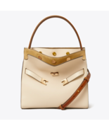 Tory Burch Small Lee Radziwill Double Satchel Bat – New Cream - $694.37 CAD