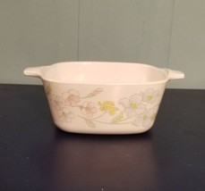 Corning Ware Casserole Dish Pastel Bouquet Pan No Lid 700ml P-43-B Flora... - $11.33