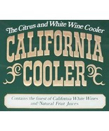 Vintage California Cooler Wine Bar Framed Wood Sign Mirror 19&quot;x15&quot; Home ... - €89,45 EUR