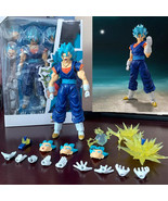 SHF Dragon Ball Super Saiyan Vegito Action Figure God Anime DragonBall G... - $654.97 MXN