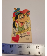 Disney Production Goofy Picture Me As Your Valentine Card Mickey Mouse F... - $18.99