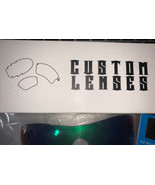 CUSTOM LENS , LENS REPLACEMENT Green Mirror - $148.25 MXN