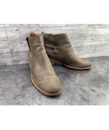 Kork-Ease Mindo Women shoes brown 7.5 M Leather Stretch Comfort Ankle Boots - $60.87 CAD