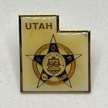 Utah State Fraternal Order Of Police Law Enforcement Enamel Lapel Hat Pin - £11.86 GBP