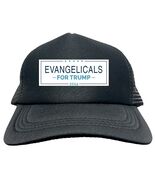 TRUMP EVANGELICALS MAGA 2024 FUNNY Trucker Hat Cap Foam Mesh Baseball HF... - $15.83