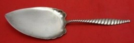 Oval Twist by Whiting Sterling Silver Pie Server Dated 1892 Flat Handle - £311.13 GBP