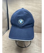 BMW Hat Adult One Size Blue Casual Adjustable Baseball Cap Embroidered - $14.85