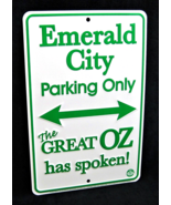 EMERALD CITY Parking - *US MADE* Embossed Sign - Man Cave Garage Bar Wal... - £12.44 GBP