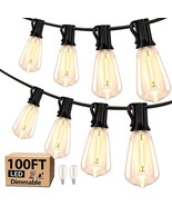 100FT LED Outdoor String Lights, Waterproof Outside Patio Lights - $39.66
