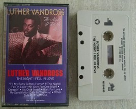 Luther Vandross - The Night I Fell in Love - Music Cassette Tape - £3.94 GBP