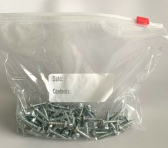 #10 5/16 &quot; Hex Washer Head Sheet Metal Screws 1&quot; Lot of 100 - £11.17 GBP