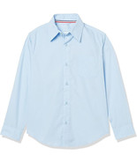 Boys Expandable Collar Button Down Dress Shirt with Long Sleeves Size 20... - £7.55 GBP