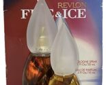 Vintage Fire &amp; Ice Perfume SET by Revlon Cologne Spray With Box - $69.99