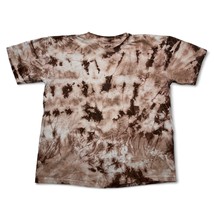 Vintage Single Stitch Tie Dyed T-shirt Short Sleeve Crewneck Brown White... - $19.00