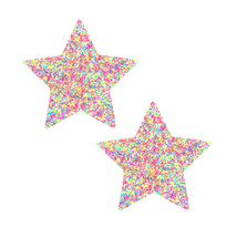 Neva Nude Pastie Star Sprankles Neon UV - £13.70 GBP