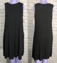 Rayon Stretch Black Time And Tru Medium 8/10 Womens Dress - £10.90 GBP