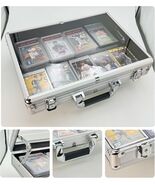 Trading Card Display Case Aluminum 16 x 12 TCG Sport Pokemon PSA Show Bo... - €68,12 EUR