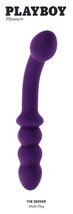 Playboy The Seeker Dual Ended G &amp; P Sopt Clitoral Vibrator Rechargeable Massager - £50.91 GBP