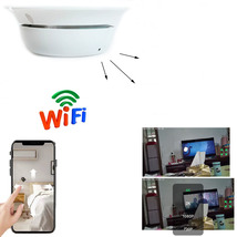 4K HD Smoke Detector Mini pinhole smallest Hidden wireless WIFI camera r... - £35.77 GBP