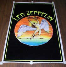 Led Zeppelin Flocked Velvet Poster Vintage 1994 Myth Gem 1655 Swan Song ... - £462.93 GBP