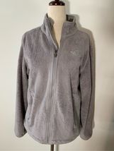 North face gray women’s fleece jacket medium - $24.75