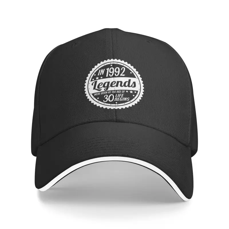 Retro Born In 1992 Limited Edition Baseball Cap For 30th Birthday Gifts Dad Hat - $15.88