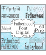 Fatherhood Font Digital Vol. 1 - $37.17 MXN