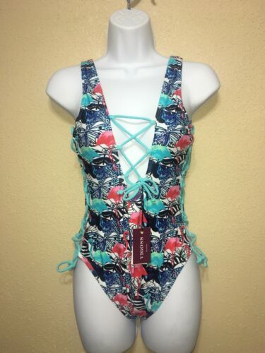 VIGOSS Girls' One Piece SWIM SUIT Multi-Colored SZ 14 NEW - $50.00