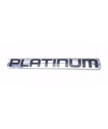 2009-2013 Ford F-150 PLATINUM Tailgate Badge Emblem OEM - $28.93