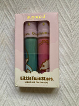 Sugarpill Little Twin Stars Liquid Lip Color Duo In Kiki &amp; Lala New - £18.04 GBP