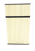 Fujima Light Wood Grain Design Push Open 100s Size Cigarette Case - $8.90