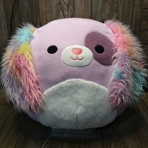 SQUISHMALLOWS Barb The Dog 16&quot; Target Exclusive Puppy Dog Pink Pastel Rainbow - £19.70 GBP