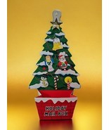 Vintage 1960s Christmas Tree Holiday Mail Box Made In Japan - $49.48 CAD