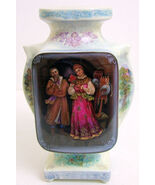 Fedoskino One Of A Genre Hand Painted "Scarlet Flower" by Nickolay Zotov-
sho... - €2.501,74 EUR