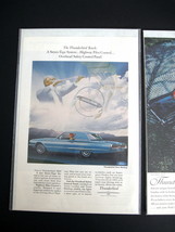 Vintage Ford Thunderbird Color Advertisement - 1966 Thunderbird Town Har... - £9.42 GBP