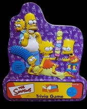 The Simpsons Trivia Game Collectors Tin Edition with Cast Poster 2000 Bo... - $287.32 MXN